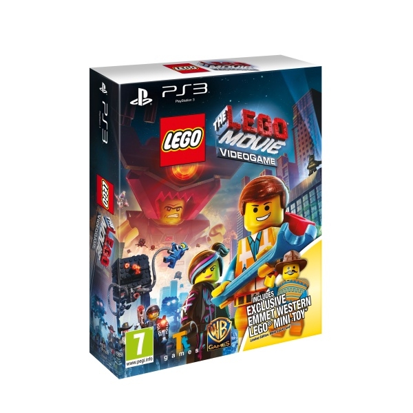 The LEGO Movie The Videogame with Western Emmett Mini Figure Game The LEGO Movie The Videogame with Western Emmett Mini Figure Game
